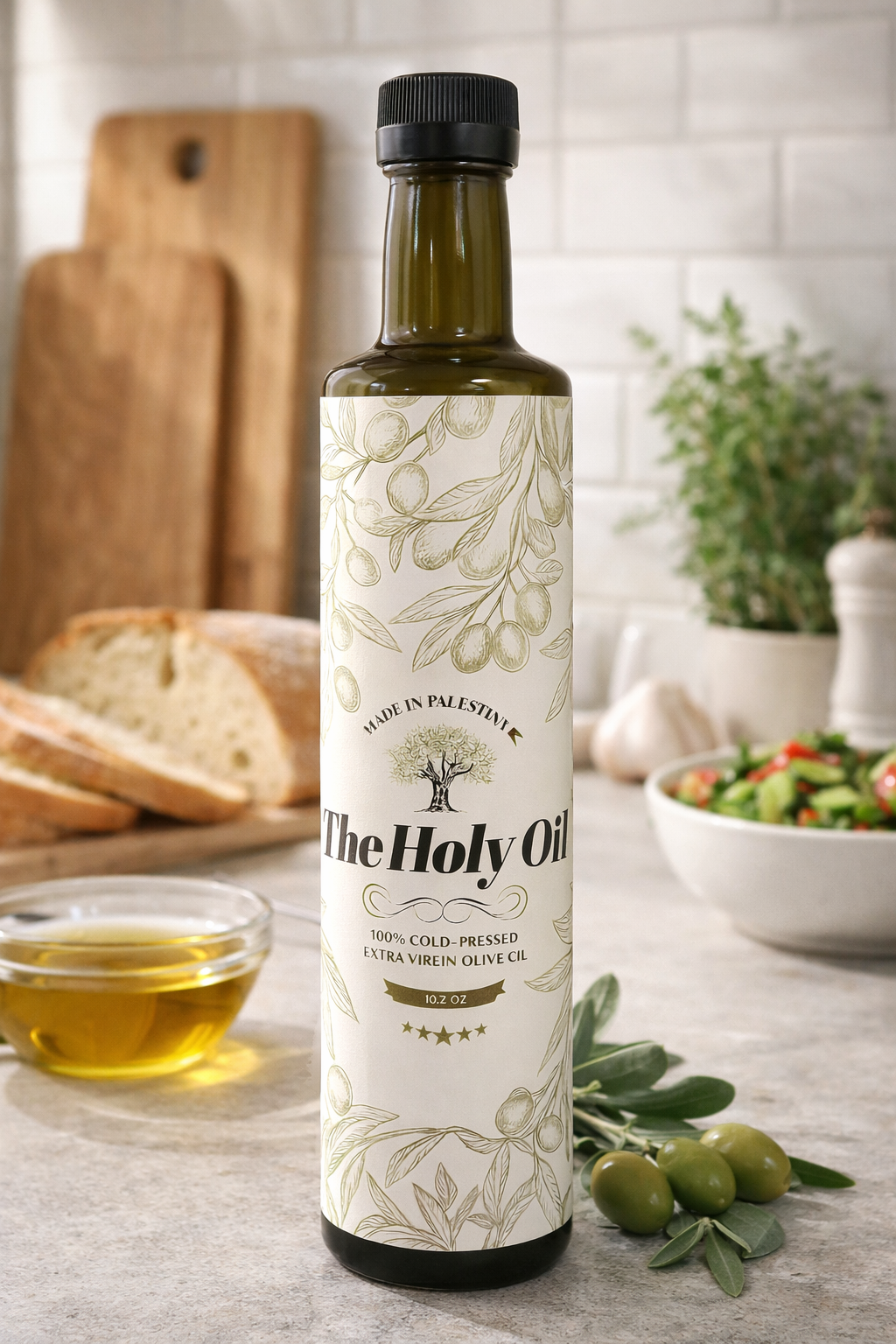 100% Mediterranean Pure Extra Virgin Olive Oil