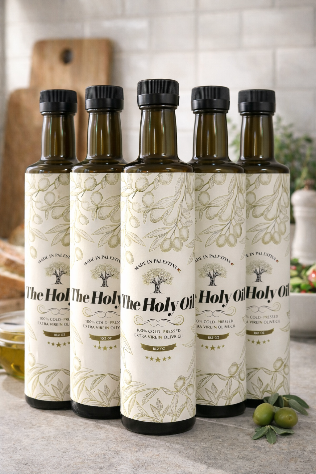 100% Mediterranean Pure Extra Virgin Olive Oil